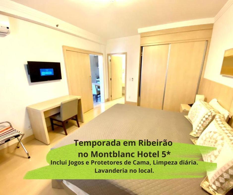 Flat Completo Com Servicos Em Hotel 5 Estrelas Ribeirao Preto Luaran gambar